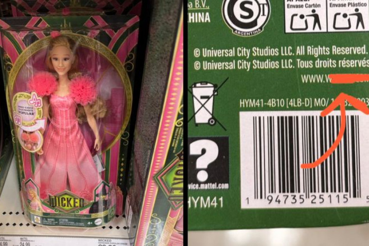 Erro Em Embalagem De Bonecas Da Mattel Indica Link De Site Porn