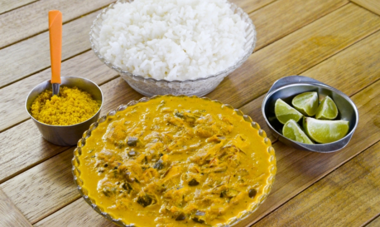 O tempero da tradicional muqueca de arraia do Ponto da Muqueca &eacute; um segredo que Solange Almeida n&atilde;o conta para ningu&eacute;m 