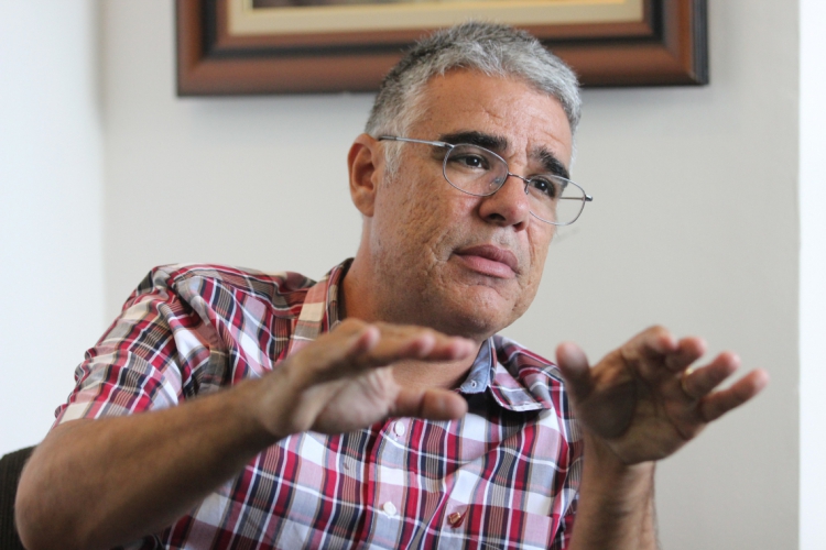 Gir&atilde;o foi decisivo para o retorno de Ceni. (foto: Mateus Dantas)