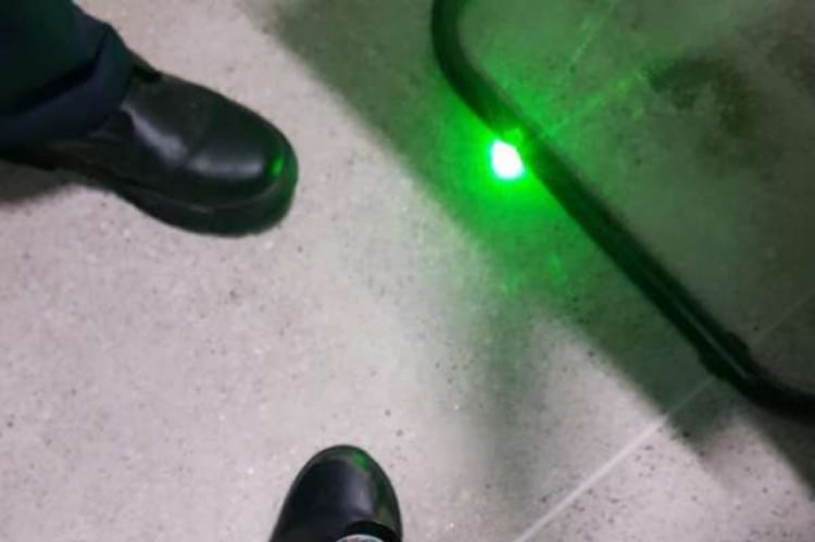 Laser apreendido. (Foto: SSPDS)