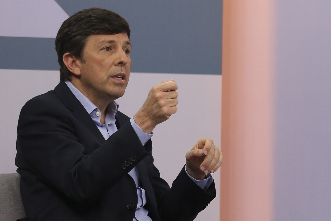 O candidato do Partido Novo, João Amoêdo, é o primeiro da série de entrevistas que a Empresa Brasil de Comunicação (EBC) fará com os candidatos à Presidência da República. 