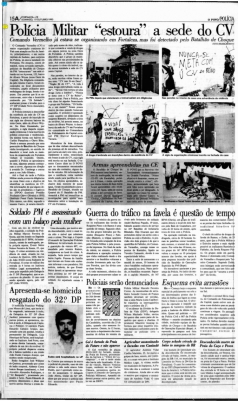 Matéria do O POVO de 17/10/1993