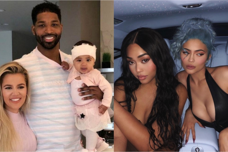 Khloé teria descoberto affair de Tristan Thompson com melhor amiga de sua irmã mais nova, Kylie Jenner. (Foto: Reprodução/Instagram/Colagem)