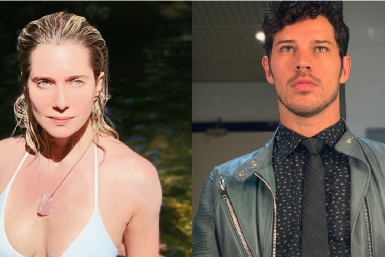 Após boatos, Letícia Spiller nega caso com José Loreto. (Foto: Reprodução/Instagram/Colagem)