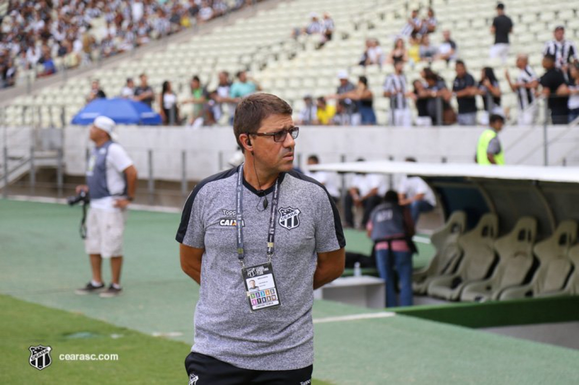 Marcelo Rospide era auxiliar do CearÃ¡ desde 2018. Foto: Fernando Ferreira / Cearasc.com.