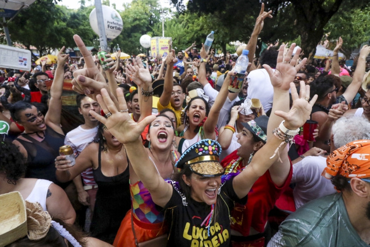 Com 12 polos, Ciclo Carnavalesco 2020 ocorre até 16 de fevereiro em Fortaleza(foto: mateus dantas)