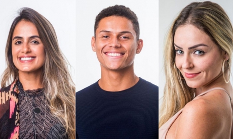 Carolina, Danrley e Paula se enfrentam no paredão do BBB19. Vote na enquete