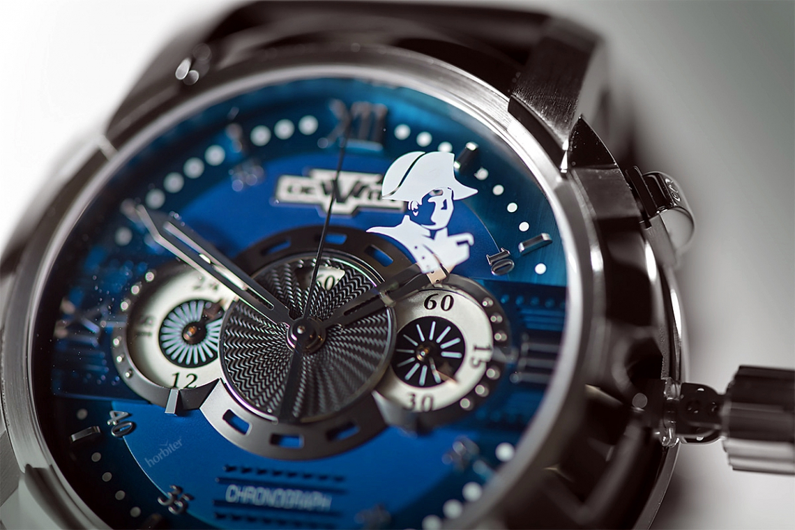 Glorious Knight Chronograph with Napoléon's DNA (Foto: Marc AMIGUET)