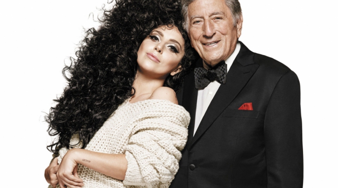 Em 2014, Lady Gaga lançou um disco de Jazz com Tony Bennett. Em 2014, Lady Gaga lançou um disco de Jazz com Tony Bennett.