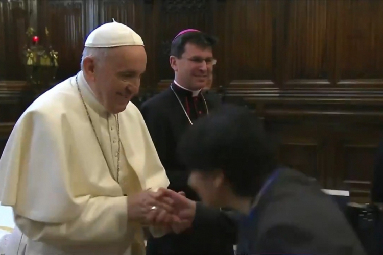 Cena foi compartilhada em redes sociais