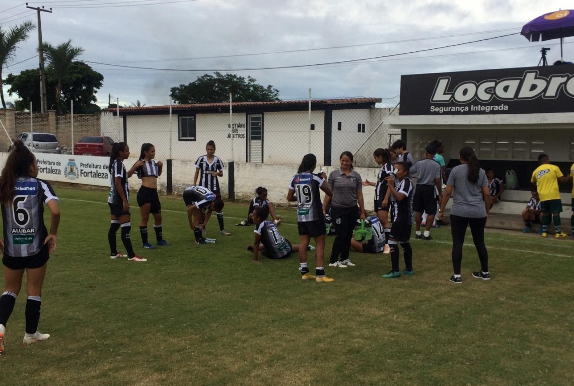 Time feminino do CearÃ¡ fez um bom jogo na estreia 