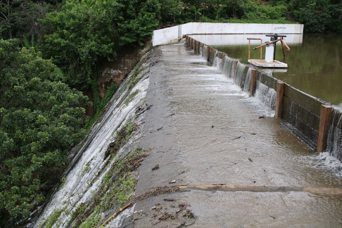 BATURITÃ‰, CE, BRASIL, 19.02.2019: Barragem Tijuquinha sangra.  (Fotos: FÃ¡bio Lima/O POVO)