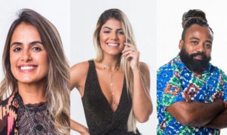 Carolina, Hariany e Rodrigo estão no paredão do BBB19. Vote na enquete e escolha quem você acha que deve sair 