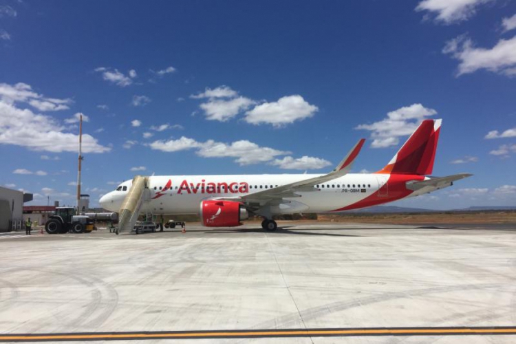 ￼Avianca cancelou 154 voos 
até quarta-feira, 17