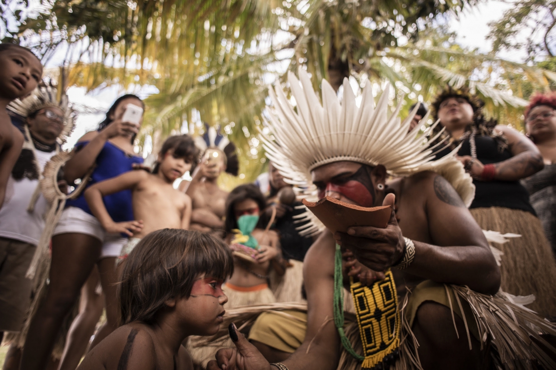 Festa do milho na reserva indígena Pitaguary