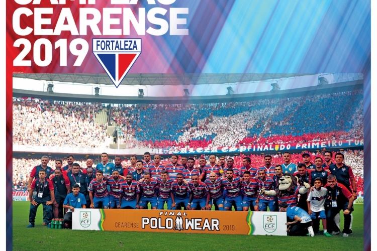 Pôster do Fortaleza campeão estadual de 2019(foto: O POVO)