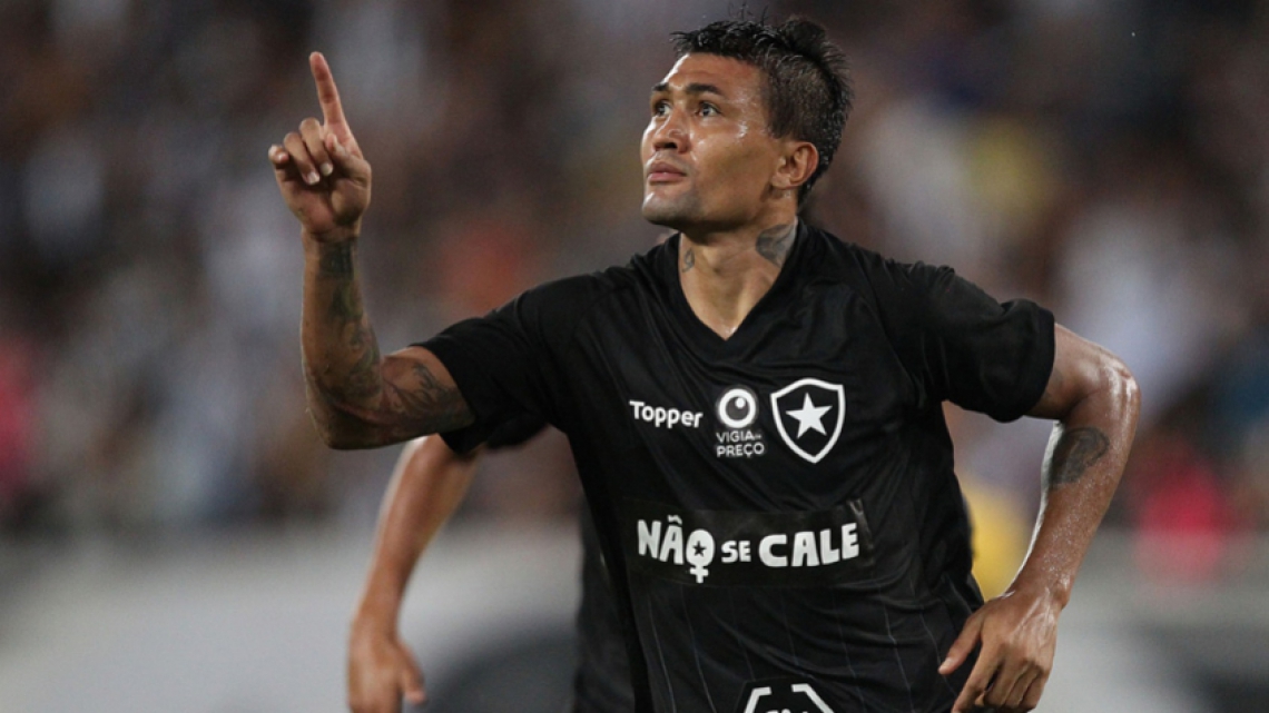 Atacante tem contrato com o Botafogo atÃ© o fim de 2019