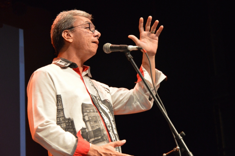 Edmar Gonçalves realiza uma live com Alan Kardec Filho(foto: Fabiano Jr./Divulgação)