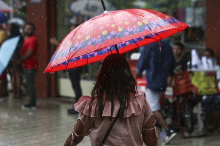 A previsão divulgada pela Funceme indica menores acumulados de chuva até a próxima quarta-feira, 22