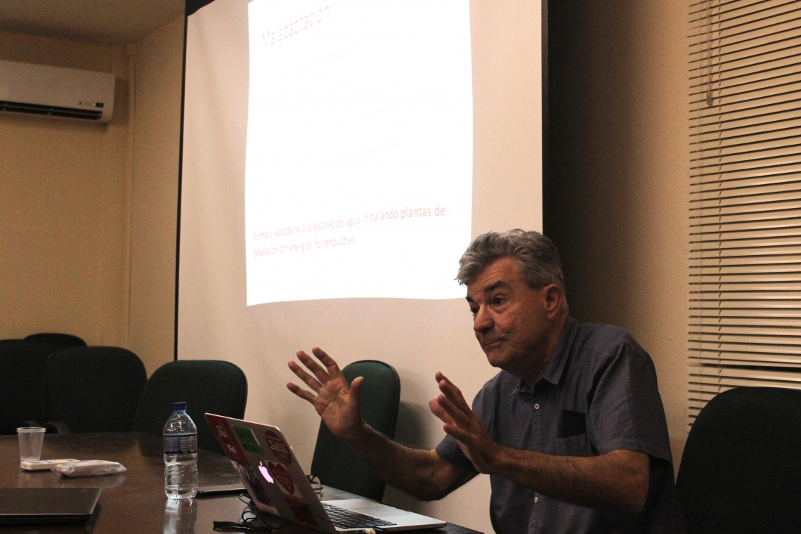 Professor de Geografia Humana da Universidade de Sevilha, na Espanha, Leandro Del Moral é um dos convidados do evento (Foto: Deisa Garcêz)