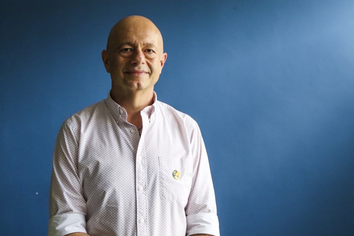 Demétrio Jereissati fundou o Instituto DimiCuida, após perder o filho, Dimitri(Foto: Mateus Dantas / O POVO / 06-05-2019)