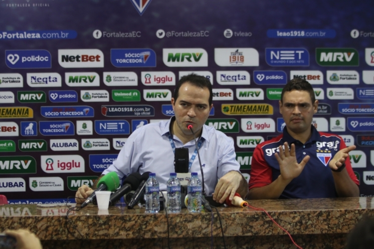 Paz foi taxativo em cr&iacute;tica a arbitragem. (foto: ALEX GOMES / Especial para O POVO)