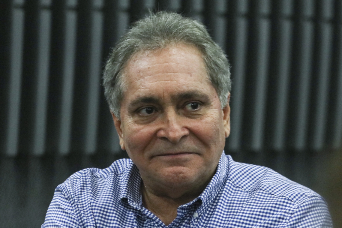 ￼LUIZ PONTES, presidente do PSDB cearense, enfatiza apoio a Eduardo Leite nas prévias tucanas (Foto: ALEX GOMES)
