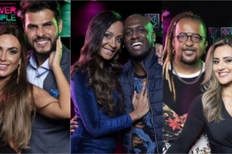 Nicole Bahls e Marcelo Bimbi, Andr&eacute; e Drika Marinho, e Elaine Costa e Marcelo Tchakabum est&atilde;o na DR do Power Couple Brasil. Vote na enquete
