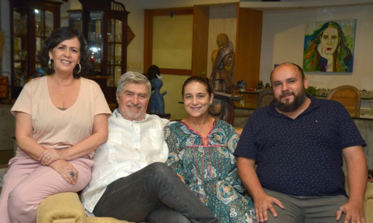 Neuma Figueredo, Amarília e Patrícia Macedo e Érico Monteiro