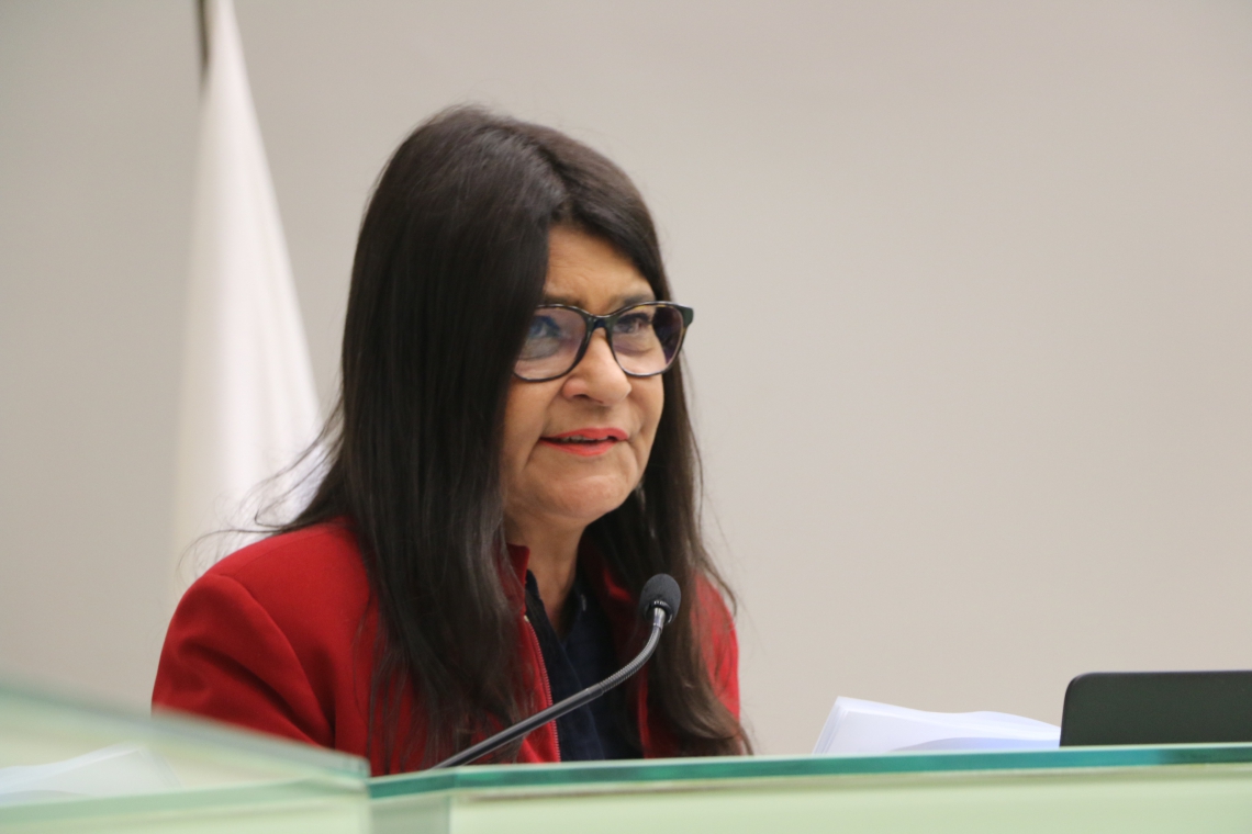 Patrícia Saboya foi a relatora da apreciação das Contas do Governador Camilo Santana (PT) do ano de 2018.