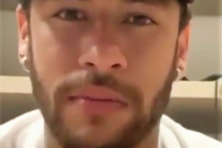 ￼NEYMAR divulgou vídeo com sua versão(foto: Reprodução )