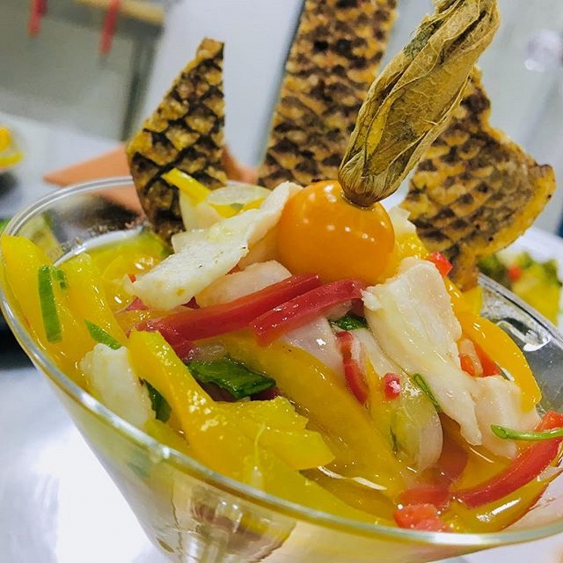 Ceviche de tilápia Cozinha