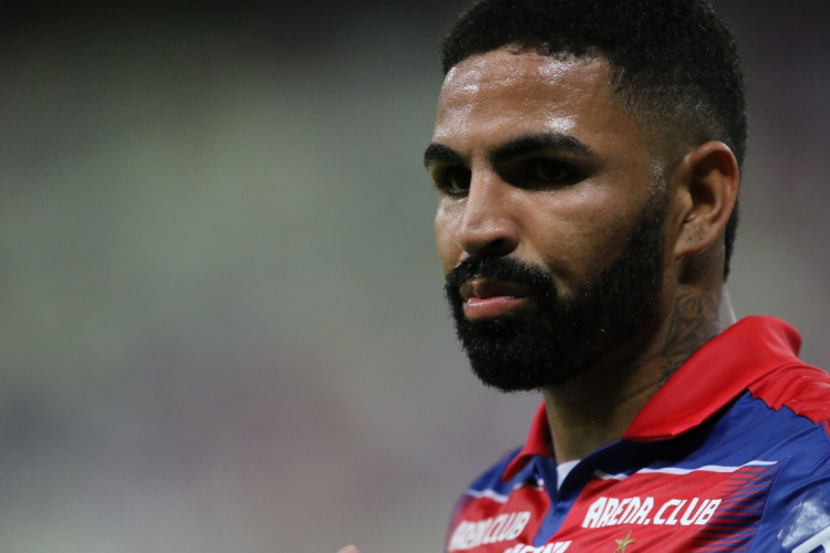 ￼Romarinho abriu o placar para o Fortaleza na partida(foto: Fabio Lima)