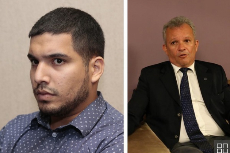 Postura de André Fernandes (PSL) é repudiada por André Figueiredo (PDT)(foto: Gustavo Simão e Fábio Lima/O POVO)