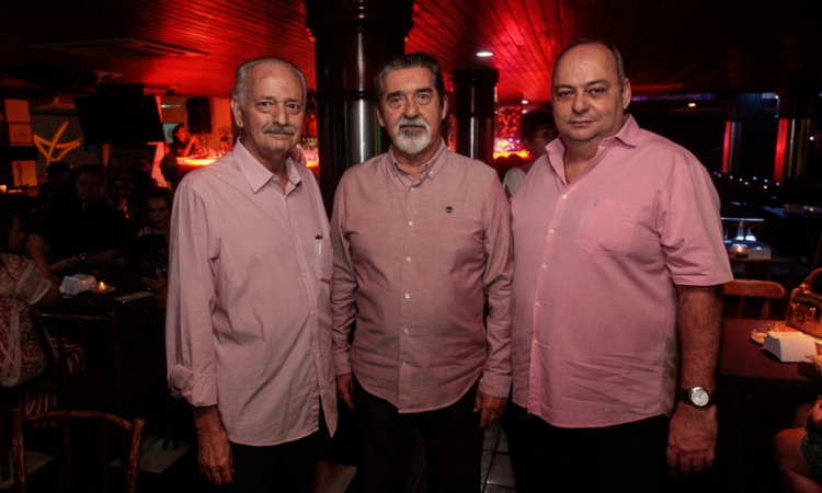 Lincoln Machado, Américo Picanço e Jéser de Oliveira Neto