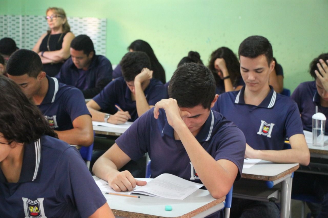 Taxa de analfabetismo de jovens acima de 15 anos está em queda no Ceará (Foto: MAURI MELO)