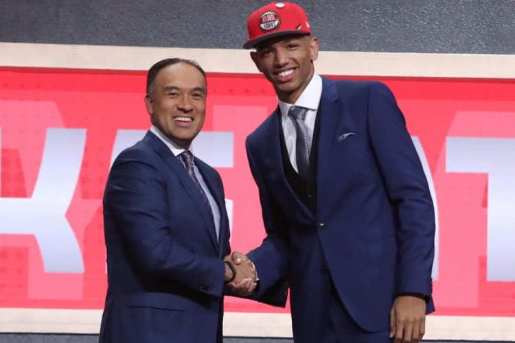 Didi Louzada foi escolhido pelo New York Pelicans (foto: Nathaniel S. Butler/Getty Images/AFP)