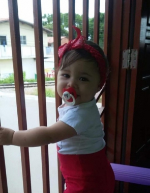 Maria Cecília completaria dois anos e foi morta pelo padrasto 