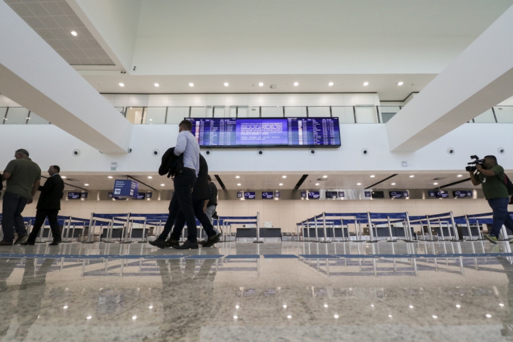 ￼Nova &aacute;rea de check-in do Aeroporto Internacional Pinto Martins 