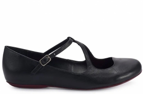 Sapatilha de Couro Iaza Preto De R$ 199,90 Por R$ 159,90