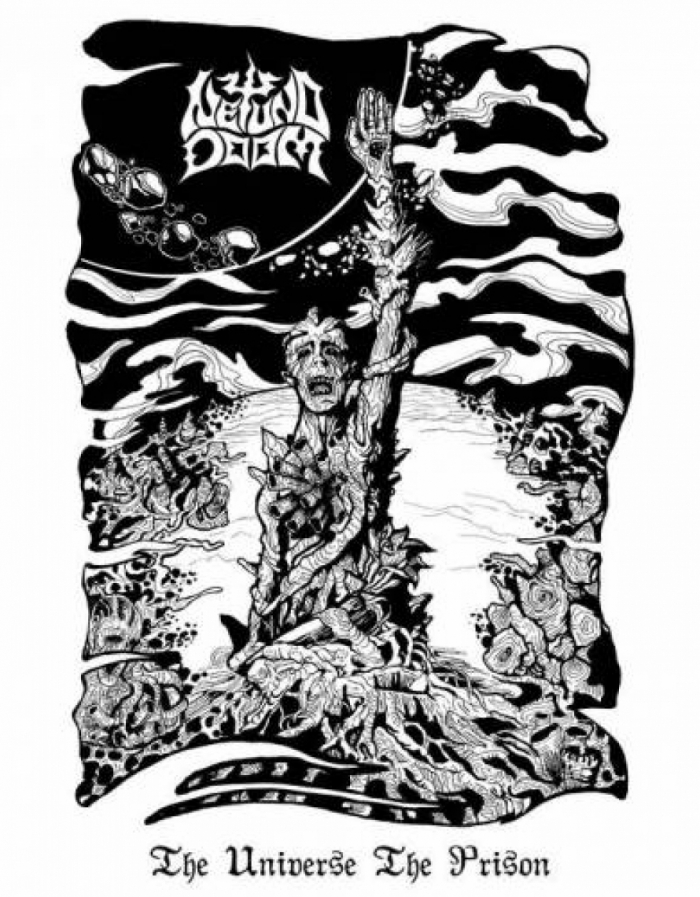Capa do disco da banda cearense de heavy metal Netuno Doom (Foto: Divulgação)
