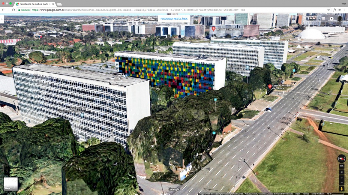 "Poesia concreta da cultura Brasileira", de Vitor Cesar, 2018