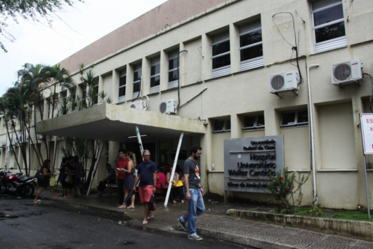 Hospital Universitário Walter Cantídio (HUWC)(foto: Mauri Melo/O POVO)
