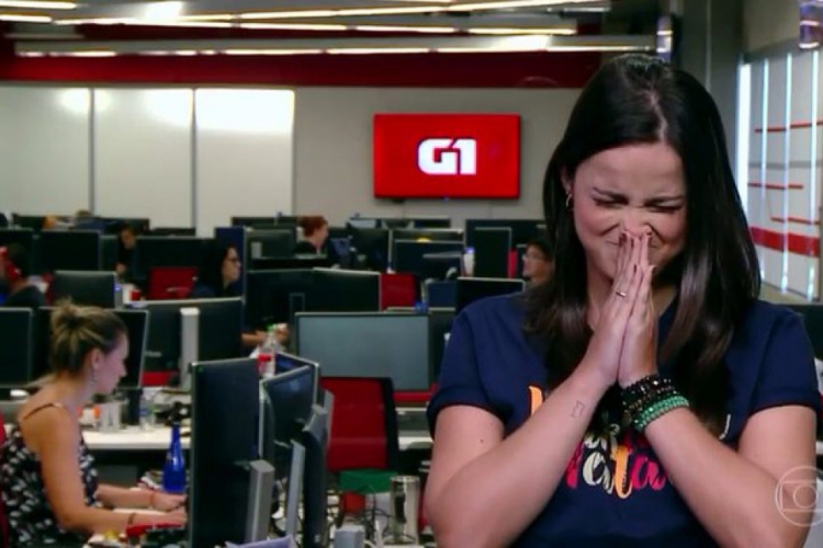 Mari Palma ficou famosa por apresentar o G1 em 1 minuto(foto: Reprodução/Rede Globo)