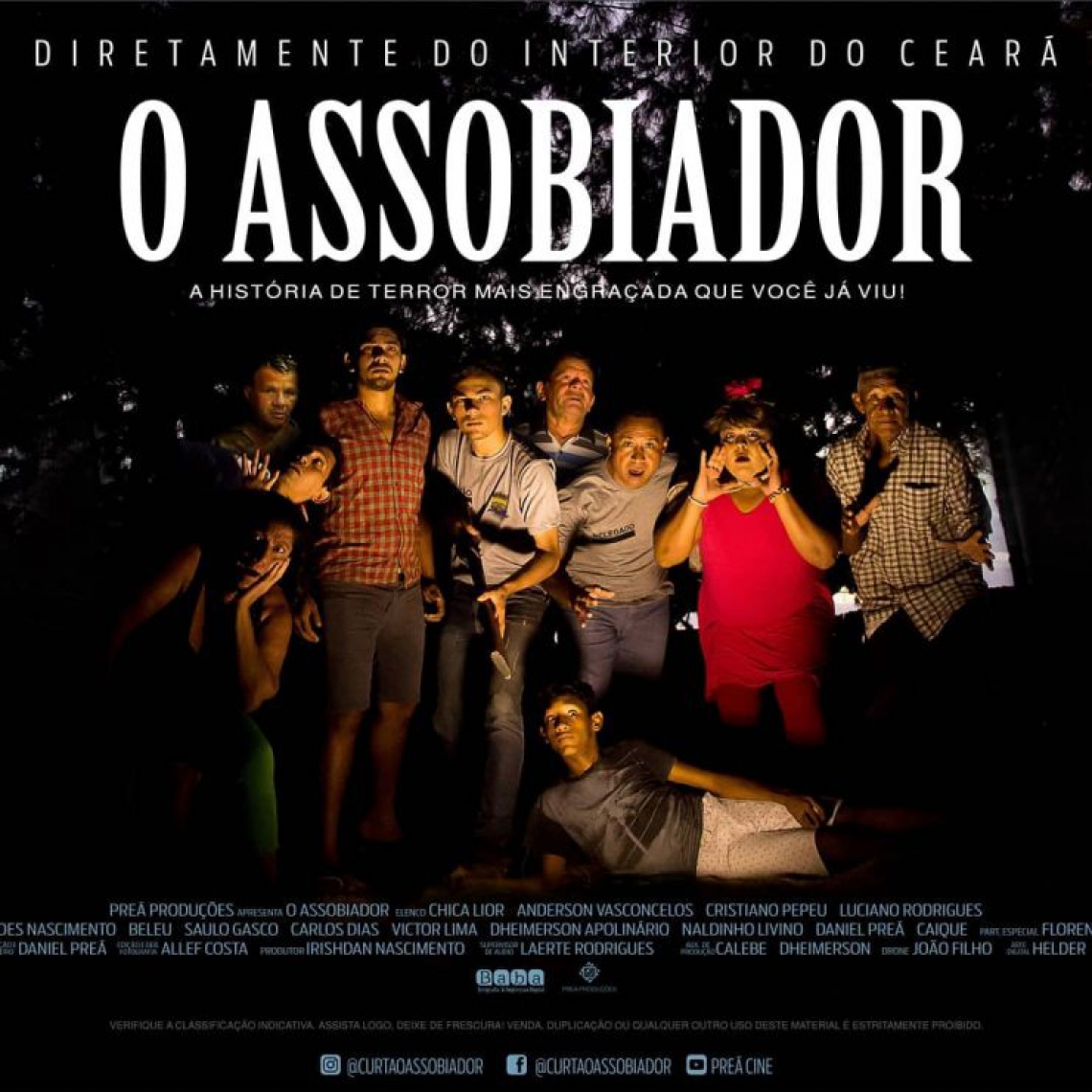 Cartaz de divulgação do filme O Assobiador 