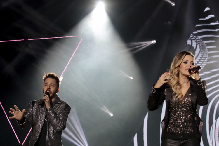 FORTALEZA, CE, BRASIL, 19-07-2019: Show de Sandy & Júnior no Centro de eventos do Ceará. (Foto:...