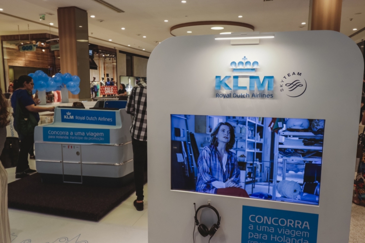 FORTALEZA, CE, BRASIL, 20-07-2019: Eveto da Air France - KLM, evento para mostrar experiencias da...