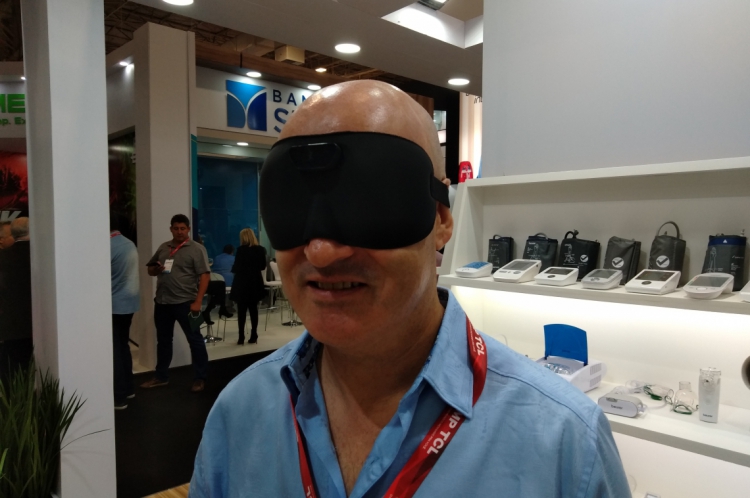 O stand da Beurer foi um dos mais procurados pelos visitantes da Eletrolar Show.