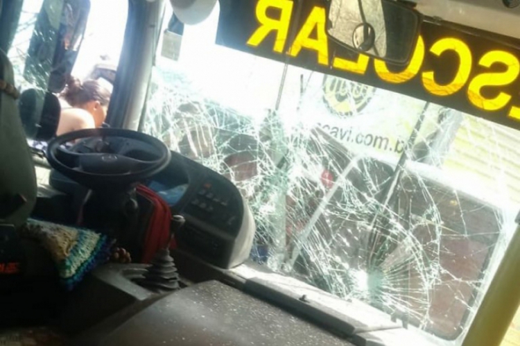 O acidente aconteceu nesta segunda-feira, 12 (foto: Via Whatsapp O POVO )