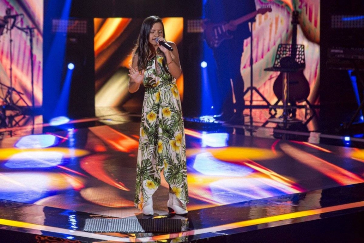 A cratense Heloísa Ribeiro entrou no time do sertanejo Miche Teló. (foto: Globo/ Artur Meninea)